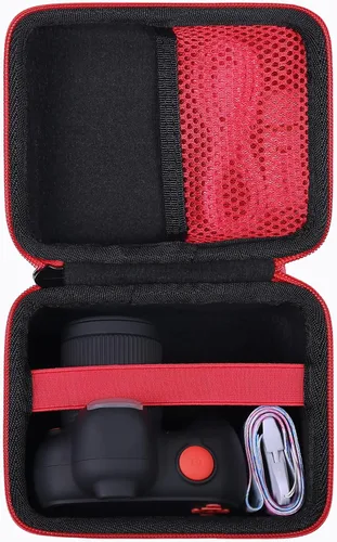 Miniatura 2 de khanka Funda de transporte rígida de repuesto para cámara MOREXIMI para niños, cámara digital, solo funda (negro)