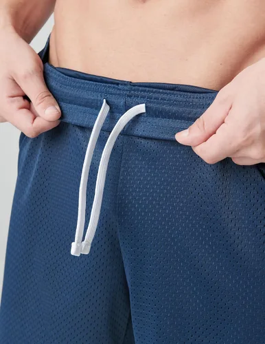 Miniatura 2 de Liberty Pro Paquete de 5 pantalones cortos deportivos para hombre, pantalones cortos de baloncesto de malla de 9 pulgadas para hombre, pantalones