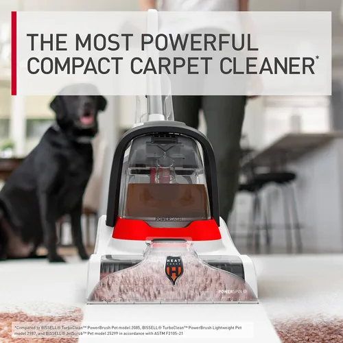 Miniatura 2 de Hoover PowerDash Pet+ Máquina limpiadora compacta de alfombras, máquina de champú de alfombras ligera, combina con una solución de limpiador