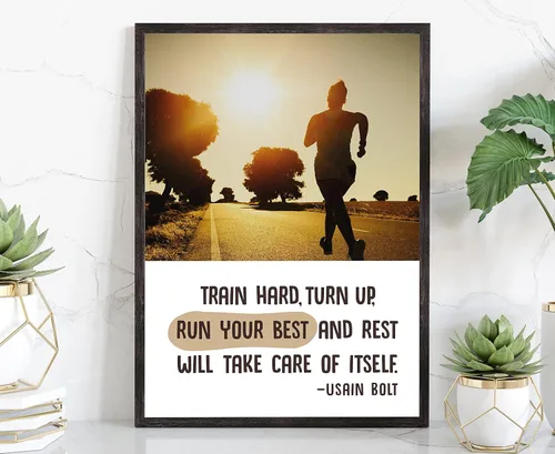 Miniatura 9 de Arte de pared con texto en inglés «Be Stronger Than Your Excuss», póster de gimnasio, impresiones de gimnasio, gimnasio en casa, decoración