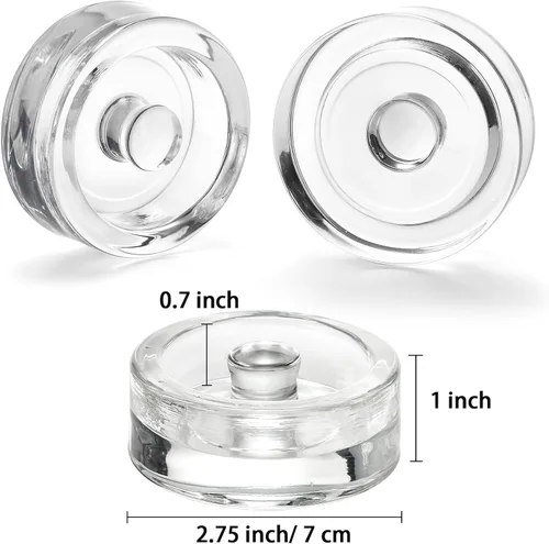 Miniatura 2 de TOPZEA Paquete de 9 vasos de fermentación con mango de fácil agarre, para tarros Mason de boca ancha, tapas de fermentación pesada, kit