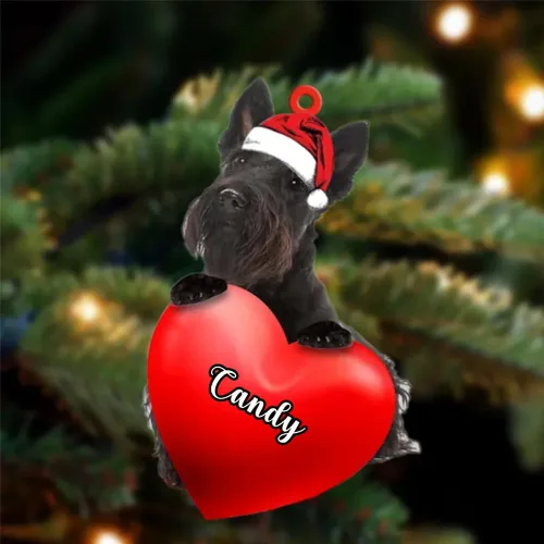 Miniatura 116 de Adornos de Navidad personalizados para perros, nombre personalizado, adorno de Malamute de Alaska, adornos acrílicos, regalos de Navidad, amantes