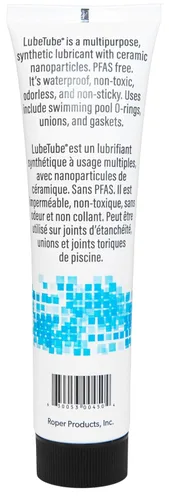 Miniatura 4 de LubeTube 4oz (Paquete de 12) Grasa Sintética Multiusos para Equipos de Piscina, Accesorios de Fontanería, Inodoros de RV, Marina, Maquinaria y Uso