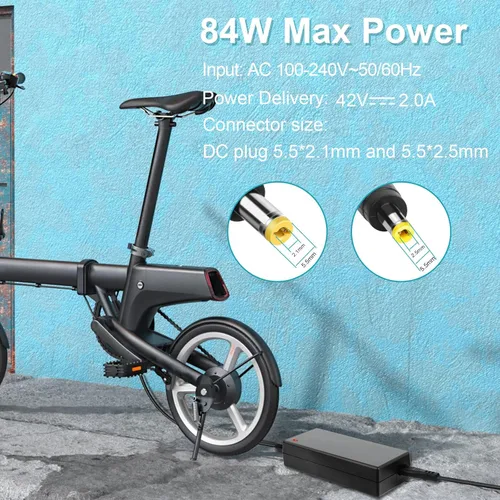 Miniatura 8 de Cargador de 42V 2A para scooter eléctrico 36V 10S, batería de iones de litio compatible con Hiboy S2 Pro, S2 Lite, S2 GOTRAX GXL V2, G2, G3, G4