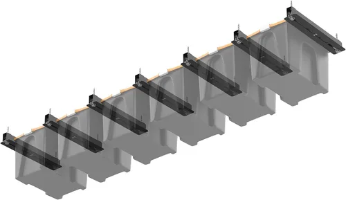 Ultrawall Bastidores de almacenamiento de garaje superiores para contenedores, estante de almacenamiento de techo, organizador colgante de garaje