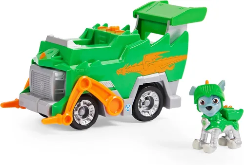Miniatura 7 de Spin Master 6063585 Paw Patrol Rescue Knights Marshall - Coche de juguete transformable con figura de acción coleccionable