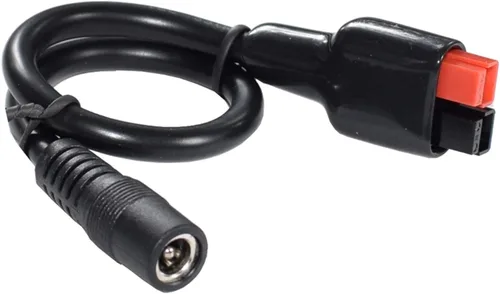 Miniatura 2 de Cable de 15 AWG de 0.217 in x 0.083 in DC hembra Cable de alimentación 45A Conector compatible con Powerpole, para generador portátil - 9.8 in