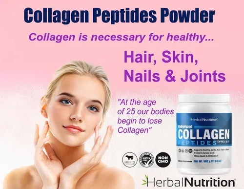 Miniatura 2 de Las proteínas hidrolizadas en polvo de péptidos de colágeno son proteínas vitales para la piel, el cabello, las uñas y la salud
