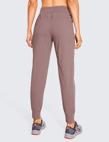 Miniatura 2 de CRZ YOGA Pantalones deportivos de cintura alta con bolsillos para mujer, de 27.5 pulgadas, ligeros, para entrenamiento, viajes, uso casual, al aire