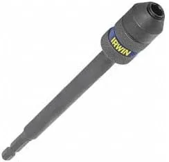 Miniatura 3 de Irwin Tools IRWIN 1869516 Impact Performance Series - Extensión de broca de cambio rápido, vástago de 1/4 pulgadas, 6 pulgadas