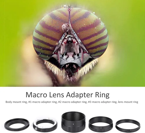 Miniatura 5 de Macro Fotografía Extensión Adaptador Tubo Lente de Primer Plano para Cámara Sin Espejo Montaje E, para A7 A7R A7S NEX-7 6 5T 5C 5R 5N F3 C3 3 A6000