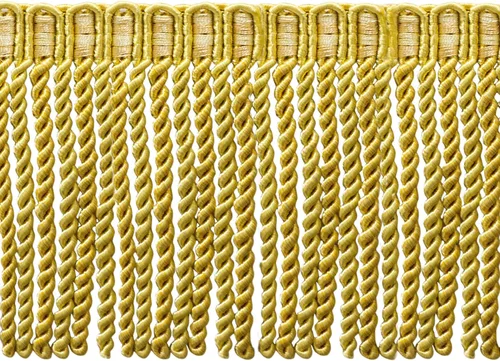 Miniatura 5 de DÉCOPRO Colección Noblesse de 6 pulgadas de largo con borde de flecos de lingote con cabecera de punto elegante (estilo # DB6), color burdeos