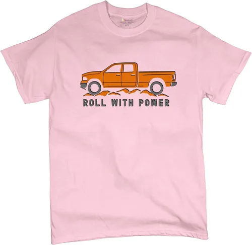 Miniatura 44 de Tee Hunt Camisetas gráficas y camisetas sin mangas para hombre Roll with Power Pickup Truck