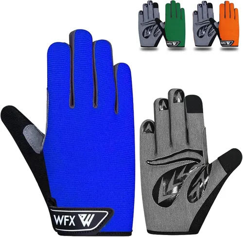 Guantes de ciclismo para niños pequeños de 8 a 12 años, guantes de jardinería, guantes de ciclismo para niños de 8 a 12 años, guantes de ciclismo