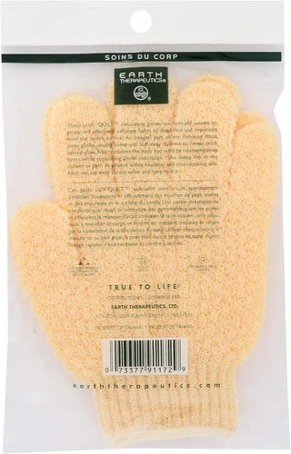 Miniatura 3 de Earth Therapeutics Guantes exfoliantes hidratantes, naturales