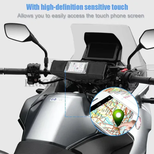 Miniatura 3 de Bolsa de viaje para manillar de motocicleta impermeable moderna para Honda CRF1000L CRF1100L África Twin Adventure Sport NC700X bolsa