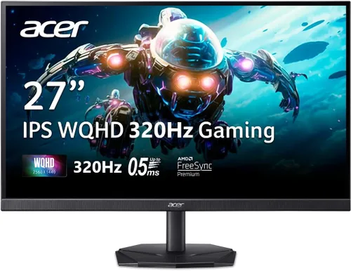 Miniatura 15 de Acer Nitro - Monitor para juegos IPS QHD 2560 x 1440 de 27 pulgadas AMD FreeSync Actualización de hasta 180 Hz Hasta 0.5 ms DCI-P3 95%