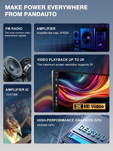 Miniatura 6 de Estéreo de coche 5G (WiFi6) para Ford F150 F-150 2009-2012 Android 13 con CarPlay Android Auto, 9 pulgadas IPS pantalla táctil reproductor de radio