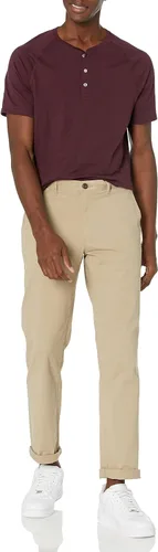 Miniatura 6 de Tienda Essentials - Pantalón chino elástico casual para hombre