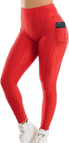 Miniatura 7 de SEASUM - Pantalones de yoga de cintura alta para mujer, con control de abdomen y realce de glúteos, leggings favorecedores para entrenar y correr