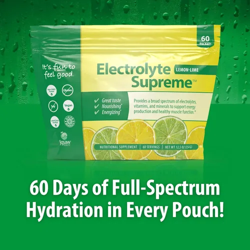 Miniatura 3 de Suplemento Jigsaw Health Electrolyte Supreme, delicioso sabor a bayas, amplio espectro de electrolitos + oligoelementos, 60 paquetes de polvo, Value