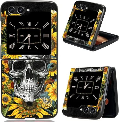Miniatura 14 de Rossy Funda para teléfono Samsung Galaxy Z Flip 5 para Samsung Z Flip 5 5G (2023) con versículo de la Biblia 1-37, patrón cristiano para mujeres