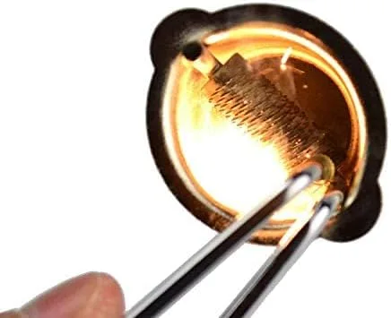 Miniatura 8 de Encendedor de chispa de pedernal individual con arranque de fuego de pedernal y acero, encendedor para soldadura, herramienta de supervivencia