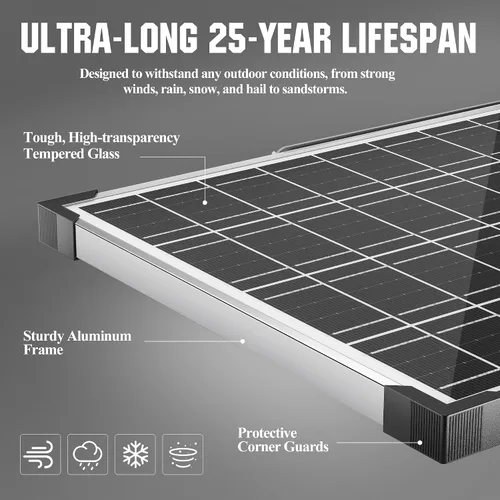 Miniatura 6 de SUNAPEX Cargador de batería solar MPPT de 15 W, cargador de batería solar impermeable de 12 V con controlador MPPT para automóvil, motocicleta