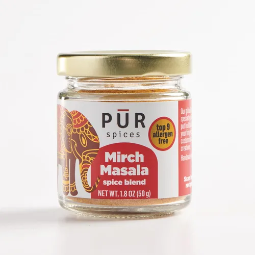 Miniatura 12 de PUR Spices Achaar Masala I Indian Pickling Spice I Mezcla de condimentos salados multiusos y frote hecho con chiles e hinojo Perfecto para asar