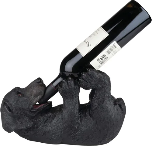 Miniatura 9 de True Flirty Flamingo - Soporte para botella de vino de poliresina, perfecto para decoración de cocina, accesorios de vino, decoración de bar