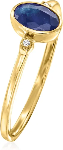 Miniatura 3 de Anillo RS Pure by Ross-Simons con piedras preciosas y diamantes en oro amarillo de 14 quilates