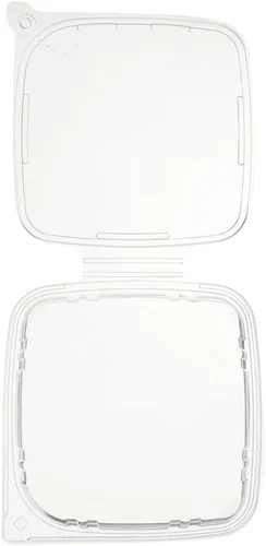 Miniatura 13 de Restaurantware Tamper Tek - Contenedores para llevar de 48 onzas, 100 recipientes a prueba de manipulaciones, tapa con bisagras, recipientes