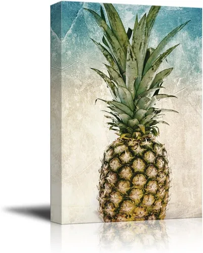 Miniatura 8 de wall26 Lienzo decorativo para pared, diseño de planta suculenta sobre fondo de estilo retro, arte moderno para el hogar, listo para colgar, 12.0 x