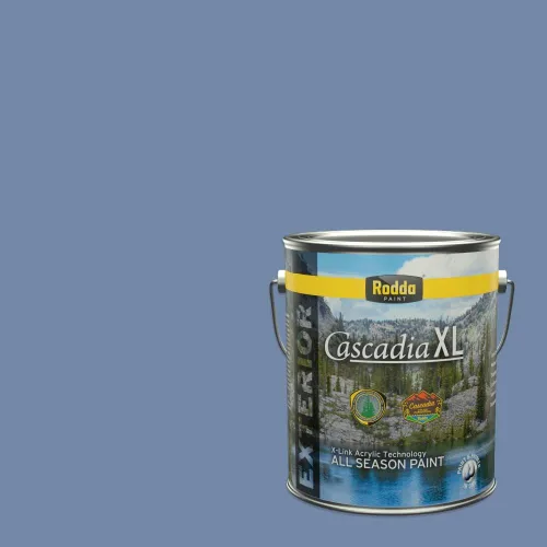 Miniatura 10 de Rodda Paint CASCADIA XL Pintura e imprimación satinada exterior en uno, cuarto de galón, Acapulco Dive