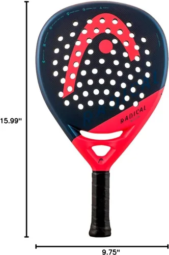 Miniatura 6 de Raqueta de pádel HEAD Radical Serie Padel (Pro, Motion, Elite)