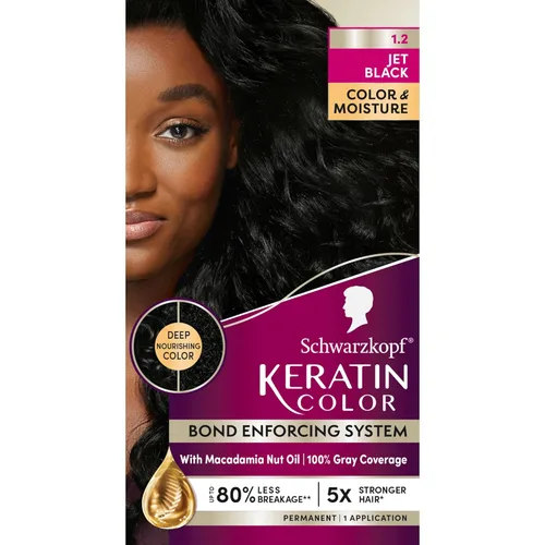 Miniatura 13 de Schwarzkopf Keratin Color - Tinte permanente para el cabello, 10.1 rubio ceniza extraclaro, 1 aplicación - Tinte permanente para el cabello