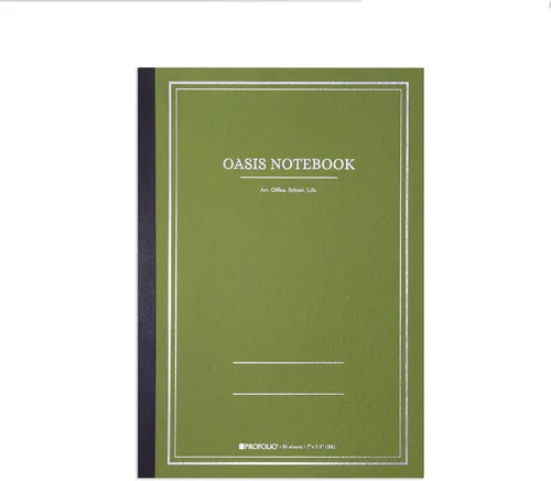 Miniatura 11 de Itoya ProFolio Oasis Cuaderno - Cuaderno Diario A5 Aguacate - Cuaderno Diario Rayado y Punteado para Trabajo - Diario de Arte para Artistas