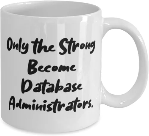 Miniatura 2 de Gag Database administrator 11oz 15oz Mug, Only, Gifts For Coworkers, Present From Team Leader, Cup For Database administrator, DBA, Database