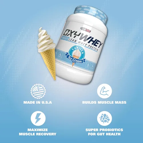 Miniatura 3 de EHP Labs OxyWhey - Aislado de proteína de suero de leche, 25g de alto contenido en proteínas, bajo en carbohidratos, reemplazo de comida sin azúcar