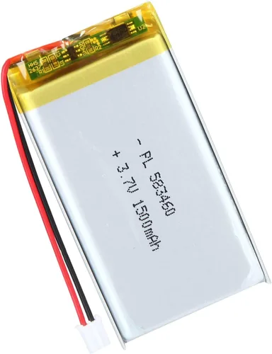 Miniatura 18 de 652030 Batería Lipo de 3.7V 350mAh 652030 Cargable Paquete de Batería de Polímero de Litio con Conector JST PH2.0mm para Dispositivo Electrónico