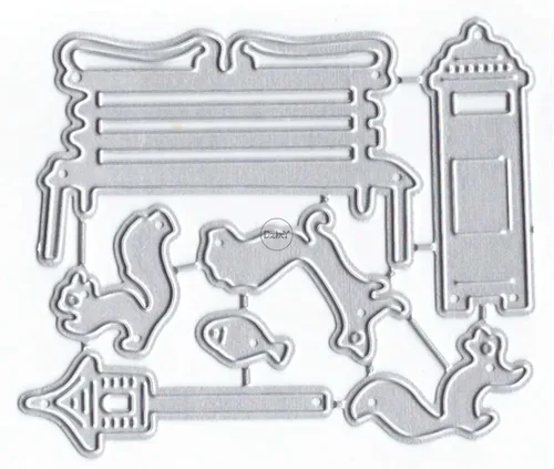 Miniatura 21 de DzIxY Casas Troqueles de corte de metal para kit de fabricación de tarjetas, troquelados de papel en relieve, plantillas de máquina de álbumes