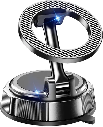 Miniatura 10 de Qifutan Soporte de teléfono para automóvil, soporte de teléfono para parabrisas de automóvil, ventilación de aire, universal, manos libres, soporte