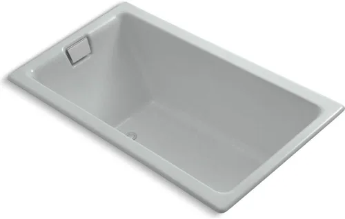 Miniatura 17 de Kohler 855-0 Tea-for-Two 66" x 36" bañera empotrada, Blanco