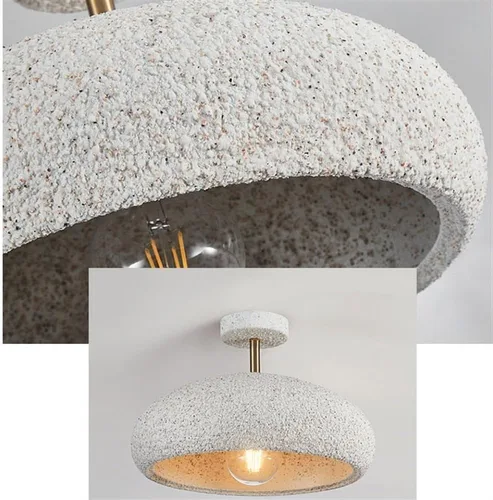 Miniatura 5 de Lámpara de techo retro hecha a mano, decoración de interiores, lámpara de techo moderna para sala de estar, comedor, dormitorio, lámpara colgante