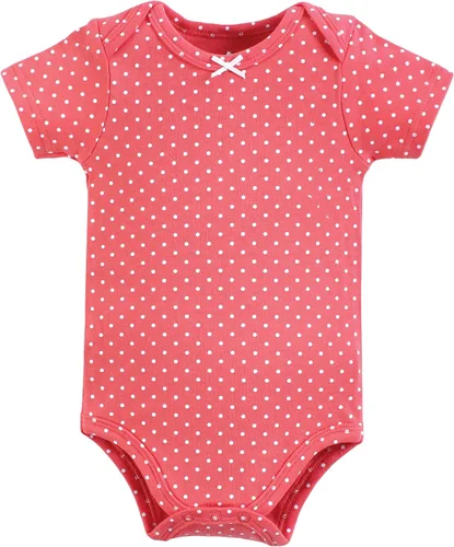 Miniatura 400 de Hudson Baby baby-girls Cotton Bodysuits 3-pack