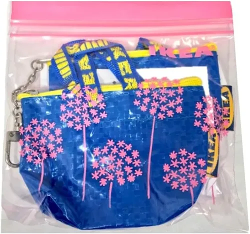 Miniatura 2 de KNOLIG - Bolsa para llaves y monedas (3 unidades), color azul