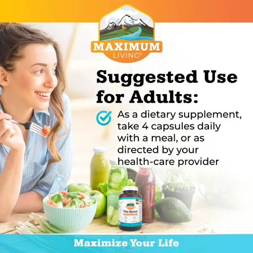 Miniatura 3 de Vita-Sprout - Mezcla de multivitamínicos y fitonutrientes integrales, 120 cápsulas