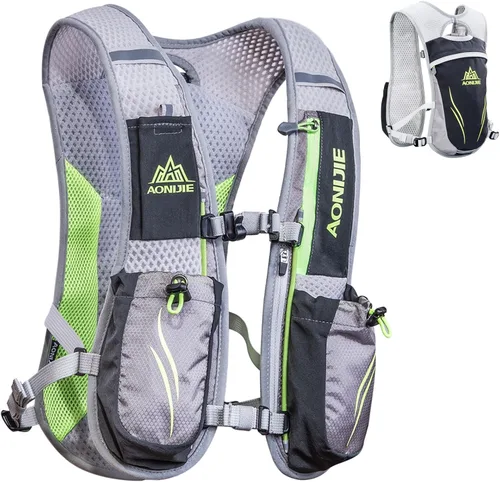 Miniatura 24 de Azarxis Chaleco de Hidratación para Correr Mochila 5L 5.5L para Mujeres y Hombres para Correr en Senderos Carrera de Maratón Ciclismo Senderismo