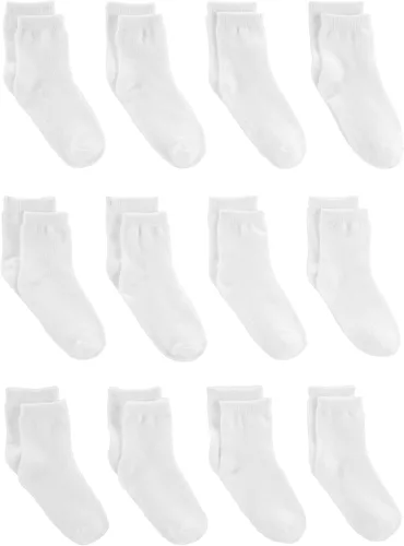 Miniatura 26 de Simple Joys by Carter's Paquete de 12 calcetines para bebé niño