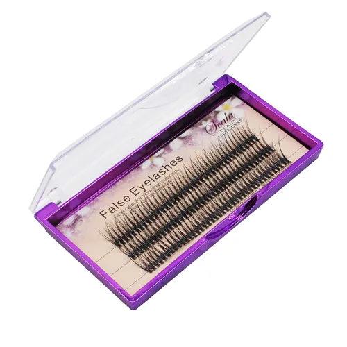Miniatura 3 de Bodermincer 120 pestañas postizas de visón PBT largas de rizo D, 12D, naturales, suaves, largas, de visón, pestañas individuales, hechas a mano